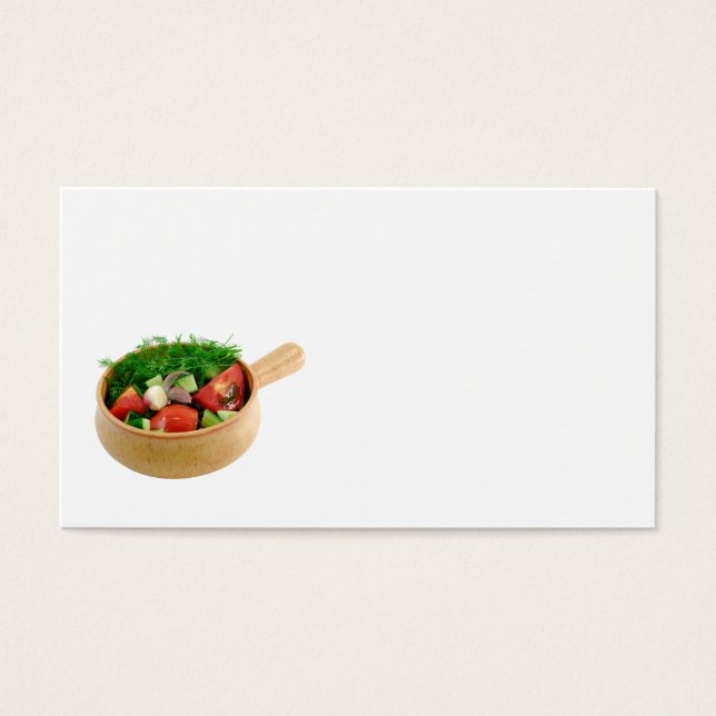 Cartes De Visite Salade (Devant)