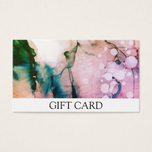 Cartes De Visite *~* Salon et événement Spa Feminine Chic Artiste