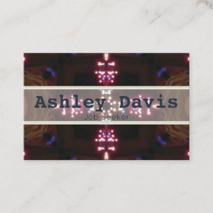 Cartes de visite sans emploi