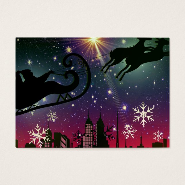 Cartes De Visite santa claus (Devant)