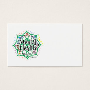 Cartes De Visite Santé mentale Lotus