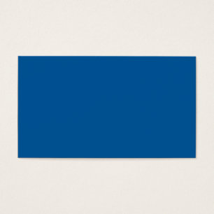 Cartes De Visite Sapphire bleu Personnalisé Couleur foncée Arriè