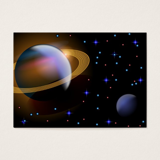 Cartes De Visite Saturne (Devant)