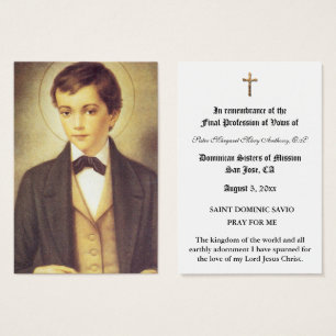 CARTES DE VISITE SAVIO DOMINAIRE