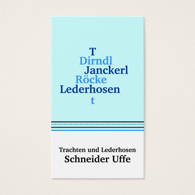Cartes De Visite Schneider Visitenkarten (Devant)