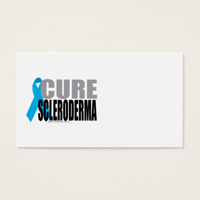 Cartes De Visite Scléroderme de la guérison (Devant)