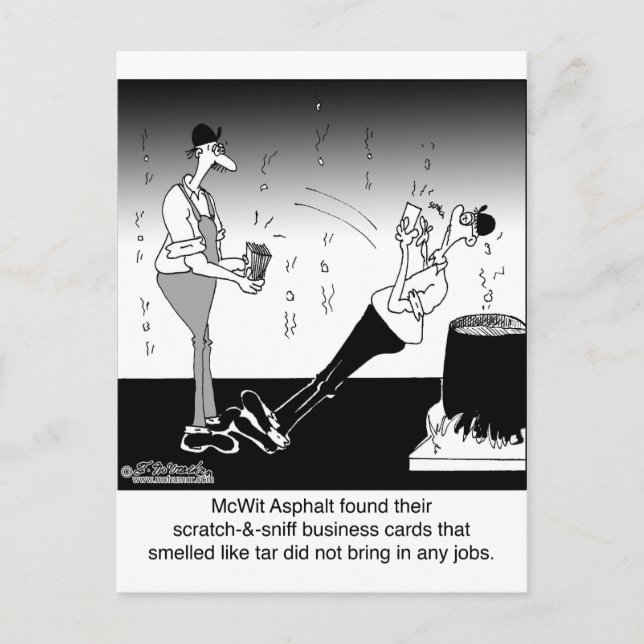 Cartes de visite Scratch- & Sniff (Devant)