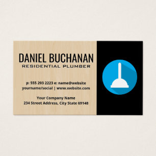 Cartes De Visite Services de réparation maison   Services de plombe