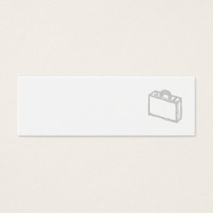 Cartes De Visite Serviette de bureau ou valise de voyageurs.