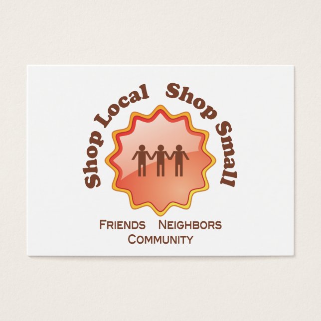Cartes De Visite Shop local (Devant)