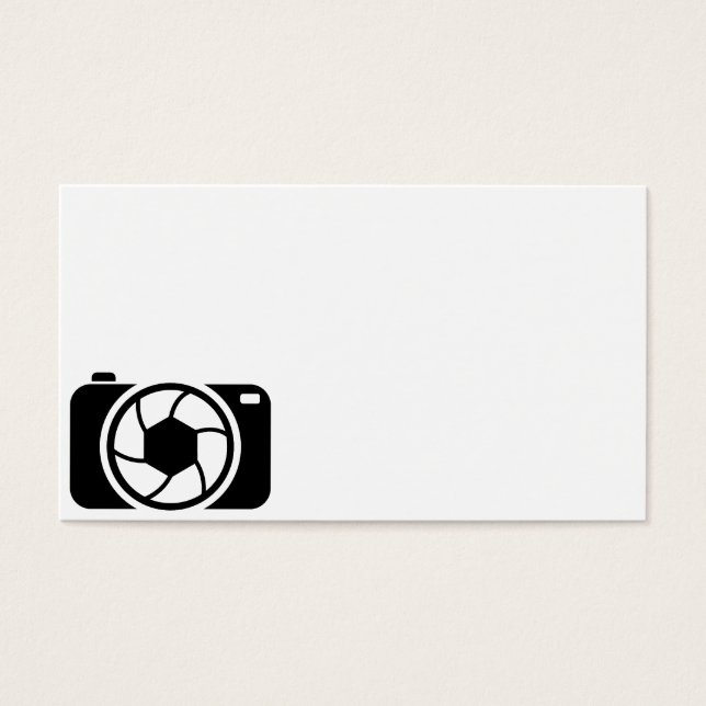 Cartes De Visite Shutterbug (Devant)