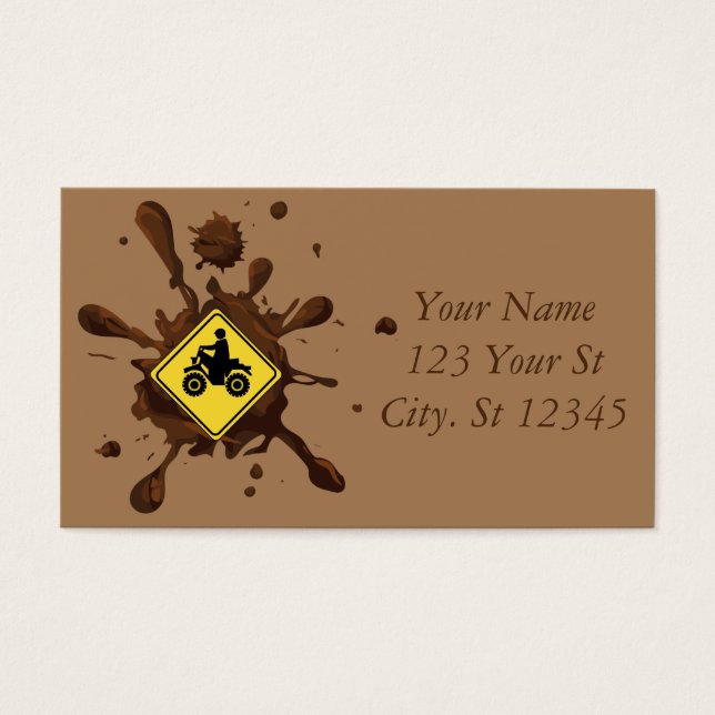 Cartes De Visite SIGNE DE BOUGEON ATV Thunder_Cove (Devant)