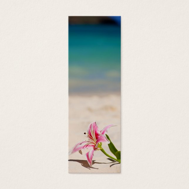 Cartes De Visite Signet Beach Lily (Devant)