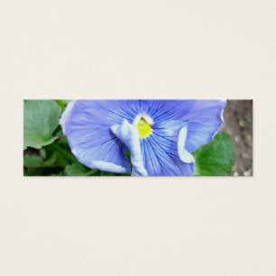 Cartes De Visite Signet bleu de pensée