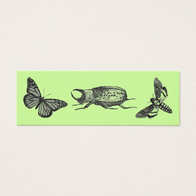 Cartes De Visite Signet Buggy (Devant)