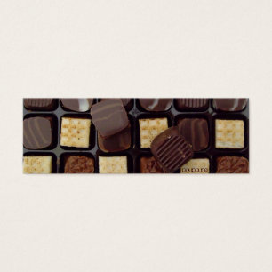 Cartes De Visite signet chocolat