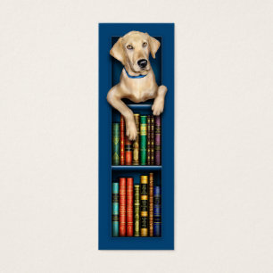 Cartes De Visite Signet de bleu de labrador retriever