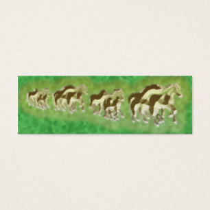 Cartes De Visite Signet de chevaux