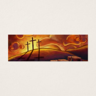 Cartes De Visite Signet de coucher du soleil de trinité