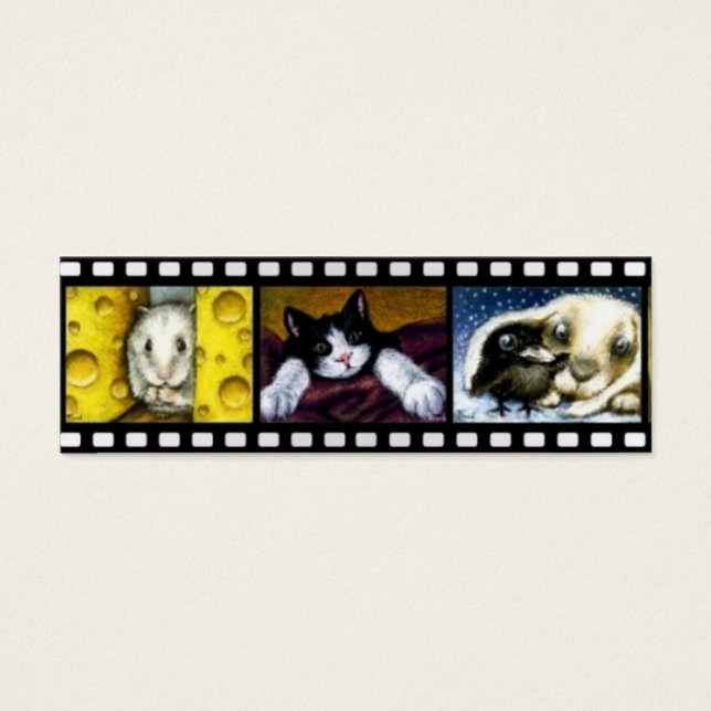 Cartes De Visite Signet de créatures de charme (pack de 20) (Devant)