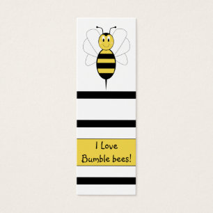 Cartes De Visite Signet de l'abeille souriante