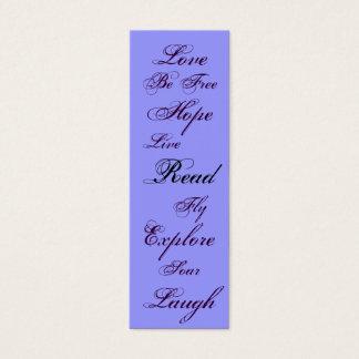 Cartes De Visite Signet de lecture