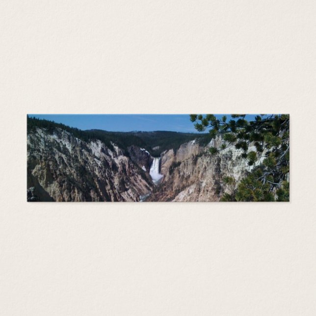 Cartes De Visite Signet de Lower Falls (Devant)