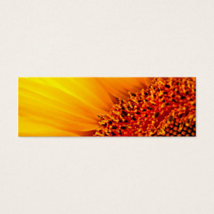 Cartes De Visite Signet de Merci de tournesol et citation d'Emerson