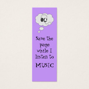Cartes De Visite signet de musique