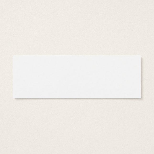 Cartes De Visite Signet de neige (Dos)