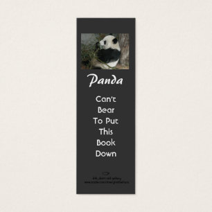 Cartes De Visite Signet de panda