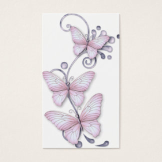 Cartes De Visite Signet de papillons en floraison