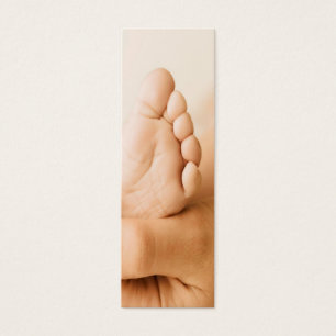 Cartes De Visite Signet de pied de bébé
