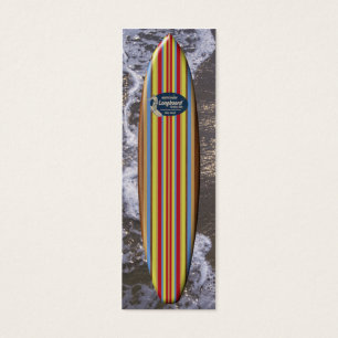Cartes De Visite Signet de planches de surf du pipeline