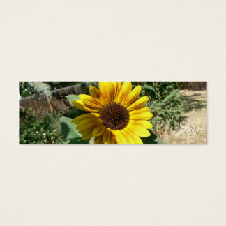 Cartes De Visite Signet de tournesol ombragé