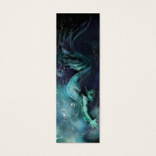 Cartes De Visite Signet des eaux bleues