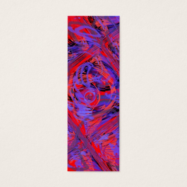 Cartes De Visite Signet d'explosion graphique (Devant)