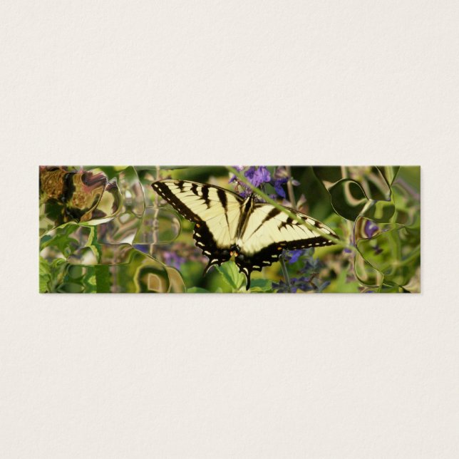 Cartes De Visite Signet d'imagerie papillon (Devant)