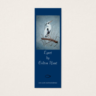 Cartes De Visite Signet Egret par Colton Hunt