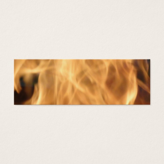 Cartes De Visite Signet Flames (Devant)