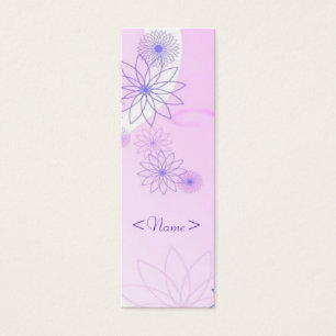 Cartes De Visite Signet floral