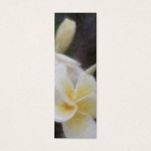 Cartes De Visite Signet floral tropical hawaïen