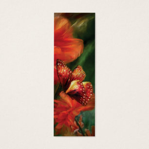Cartes De Visite Signet grand d'art de pavots