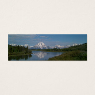 Cartes De Visite Signet grand de parc national de Teton