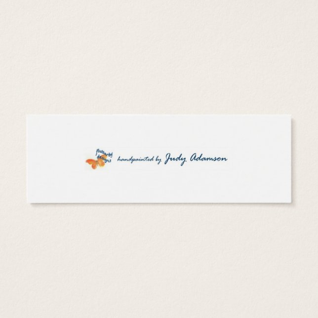 Cartes De Visite signet "Jeune comme vous vous sentez" (Dos)