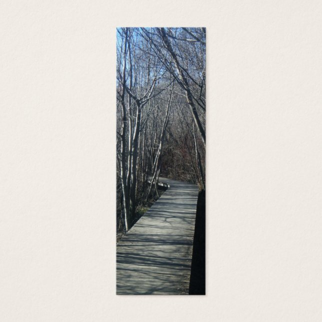 Cartes De Visite Signet naturel Walk Path (Devant)