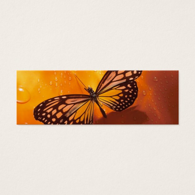 Cartes De Visite Signet papillon (Devant)
