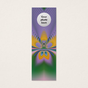 Cartes De Visite Signet personnalisé Lotus Pourpre