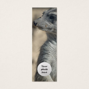 Cartes De Visite Signet Personnalisé Suricate Drôle