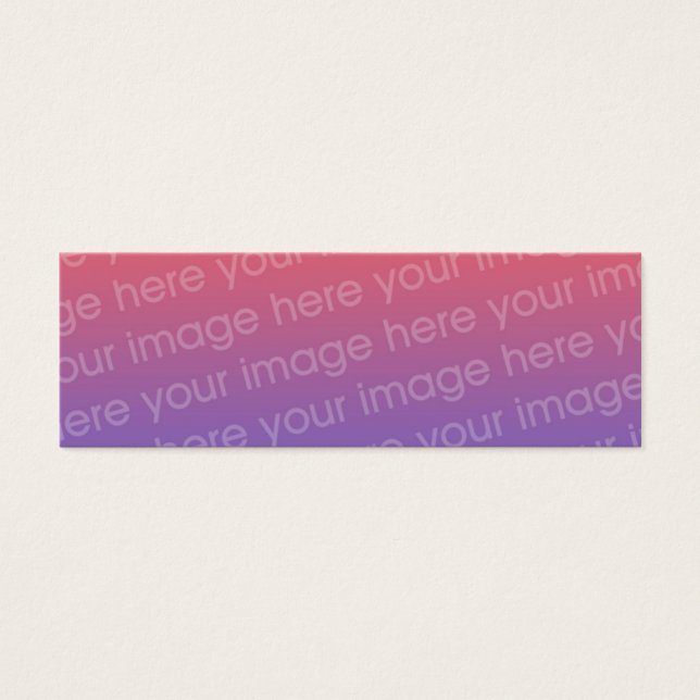 Cartes De Visite Signet photo Merci personnalisé avec devis Emerson (Devant)